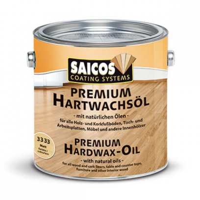Масло воск для паркета «Saicos Hartwachsol Premium Pur»