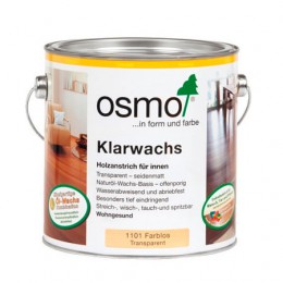 Масло с воском для твердых пород древесины «OSMO Klarwachs»