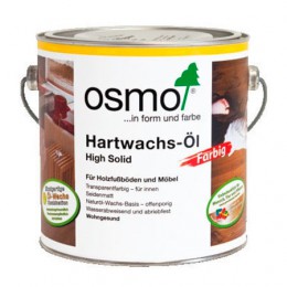 Цветное масло с твердым воском «Osmo Hartwachs-Ol Farbig»