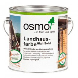 Краска по дереву на основе масел для наружных работ OSMO Landhausefarbe