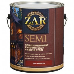 Фасадная краска для дерева для наружных работ Zar Semi-Transparant Deck and Siding
