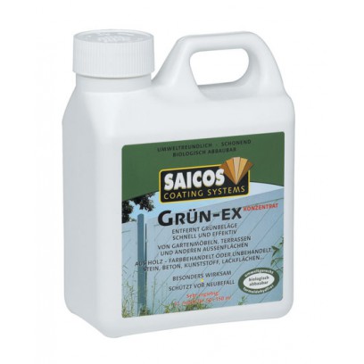 Концентрат для удаления зеленого налета Saicos Grun-Ex (Германия) 8120 5л 