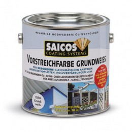 Белая грунтовка для предварительной покраски Saicos Vorstreichfarbe Grundweiss (Германия) 7050 10л 