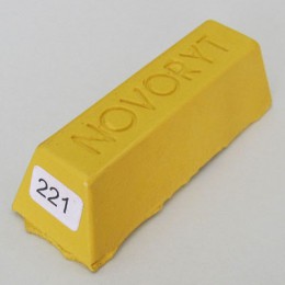 Шпатлевка-расплав NOVORYT (Швейцария) №221 жёлтый ( мягкий) 