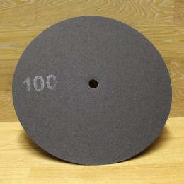 Диск шлифовальный двусторонний диаметр=400мм Р100 (карбид кремния) 