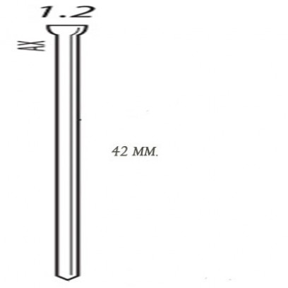 Шпилька для пневмопистолета SENCO AX18EAAP (США) длина=42 мм. (упак. 5000 шт.) 