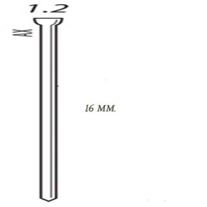 Шпилька для пневмопистолета SENCO AX10EAAP (США) длина=15 мм. (упак. 5000 шт.) 
