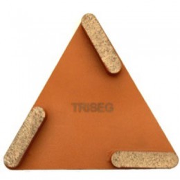TRISEG diamond segment G70 Brown, 4pcs. Сегменты сменные Itools Grit70 Medium Floor 