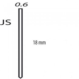 Микрошпилька для пневмопистолета SENCO CZ11ECA (США) длина=18 мм (упак. 10000 шт.) 
