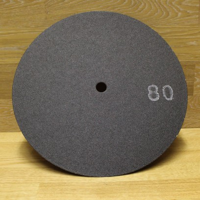 Диск шлифовальный двусторонний диаметр=400мм Р80 (карбид кремния) 