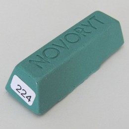 Шпатлевка-расплав NOVORYT (Швейцария) №224 зелёный (мягкий) 