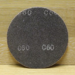 Абразивная шлифовальная cетка (самозацепка) диаметр=200мм SANDERS (Германия) Р60 (карбид кремния) 