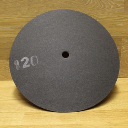 Диск шлифовальный двусторонний диаметр=400мм Р120 (карбид кремния) 
