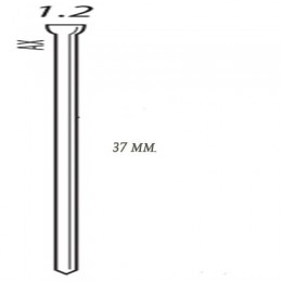 Шпилька для пневмопистолета SENCO AX17EAAP (США) длина=38 мм. (упак. 5000 шт.) 