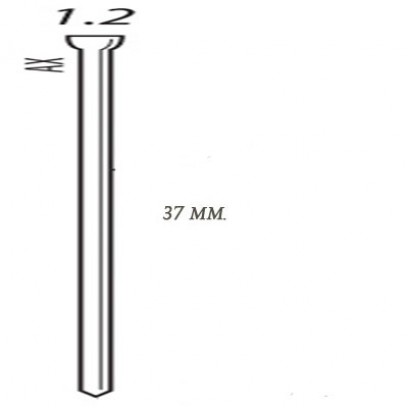 Шпилька для пневмопистолета SENCO AX17EAAP (США) длина=38 мм. (упак. 5000 шт.) 