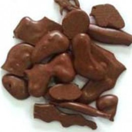 Шпатлевочная масса (термопластичный гранулат) Новорит-Форте (Швейцария) арт. 130.079 акация коричневая 15кг. 