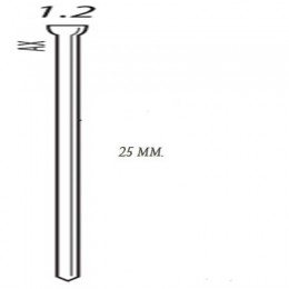 Шпилька для пневмопистолета SENCO AX13EAAP (США) длина=25 мм. (упак. 5000 шт.) 
